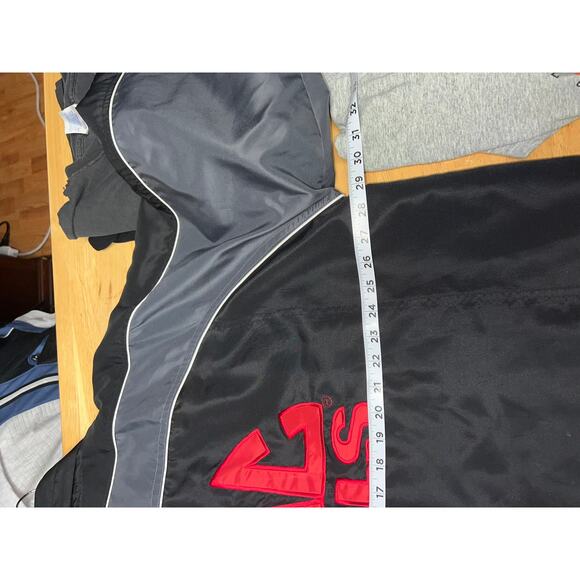 Vintage Mac Tools Jacket Professional Mechanic Nylon Shell Black Workwear 2XL - Picture 10 of 11